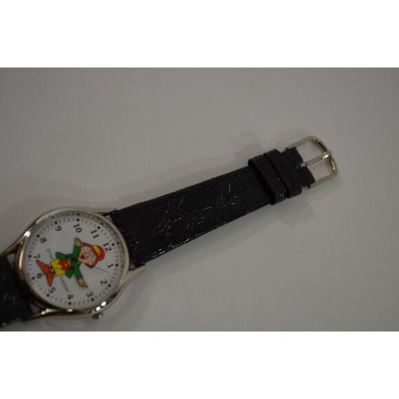 Ernie Keebler Elf Moving Hand Silver Tone Quartz Watch Original Box Vintage - Picture 4 of 8